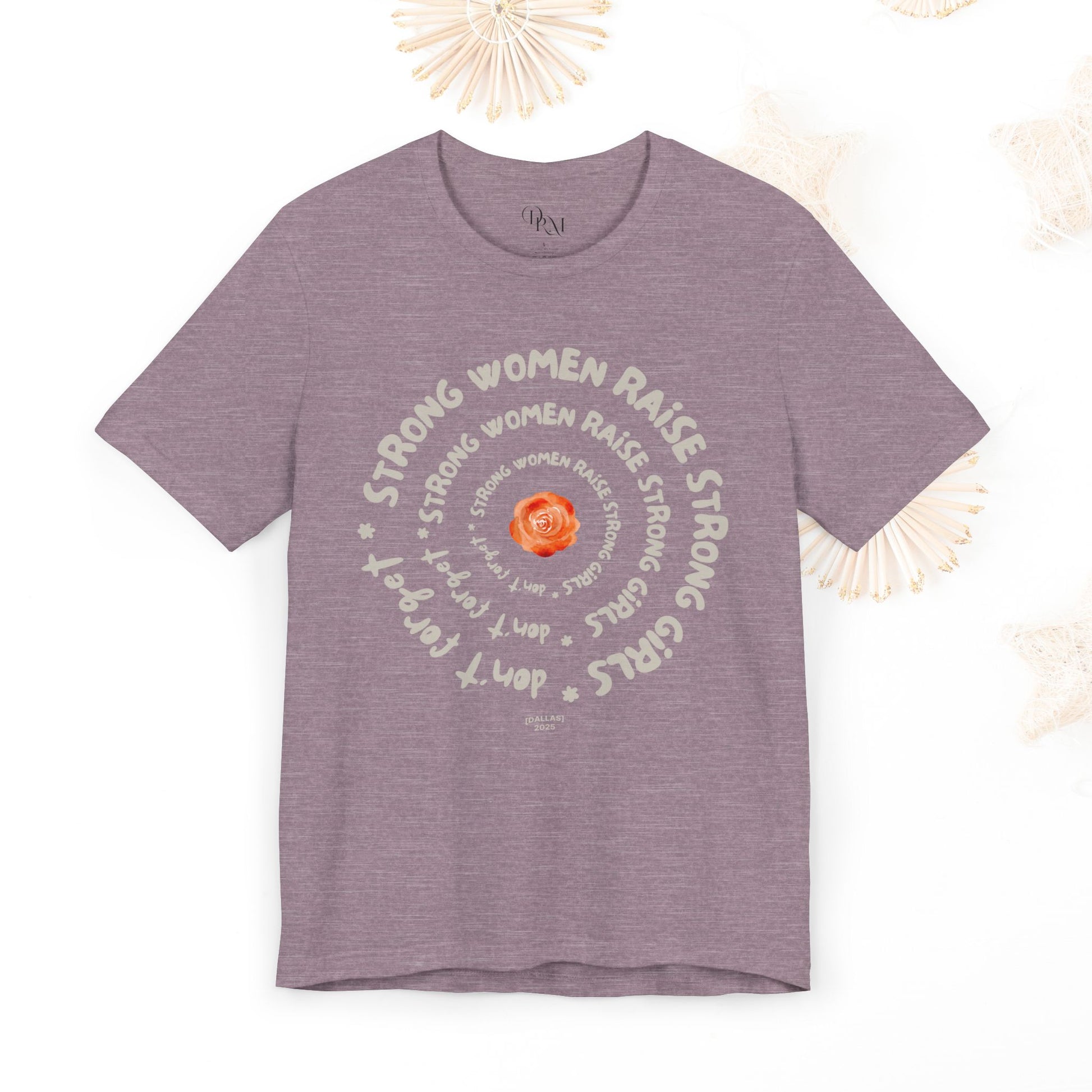 Empowering Women Tee - Strong Women Raise Strong Girls Graphic Tee, Feminist Gift, Inspirational Shirt, Mother's day gift,Gift for Her, moms - DiRoMi