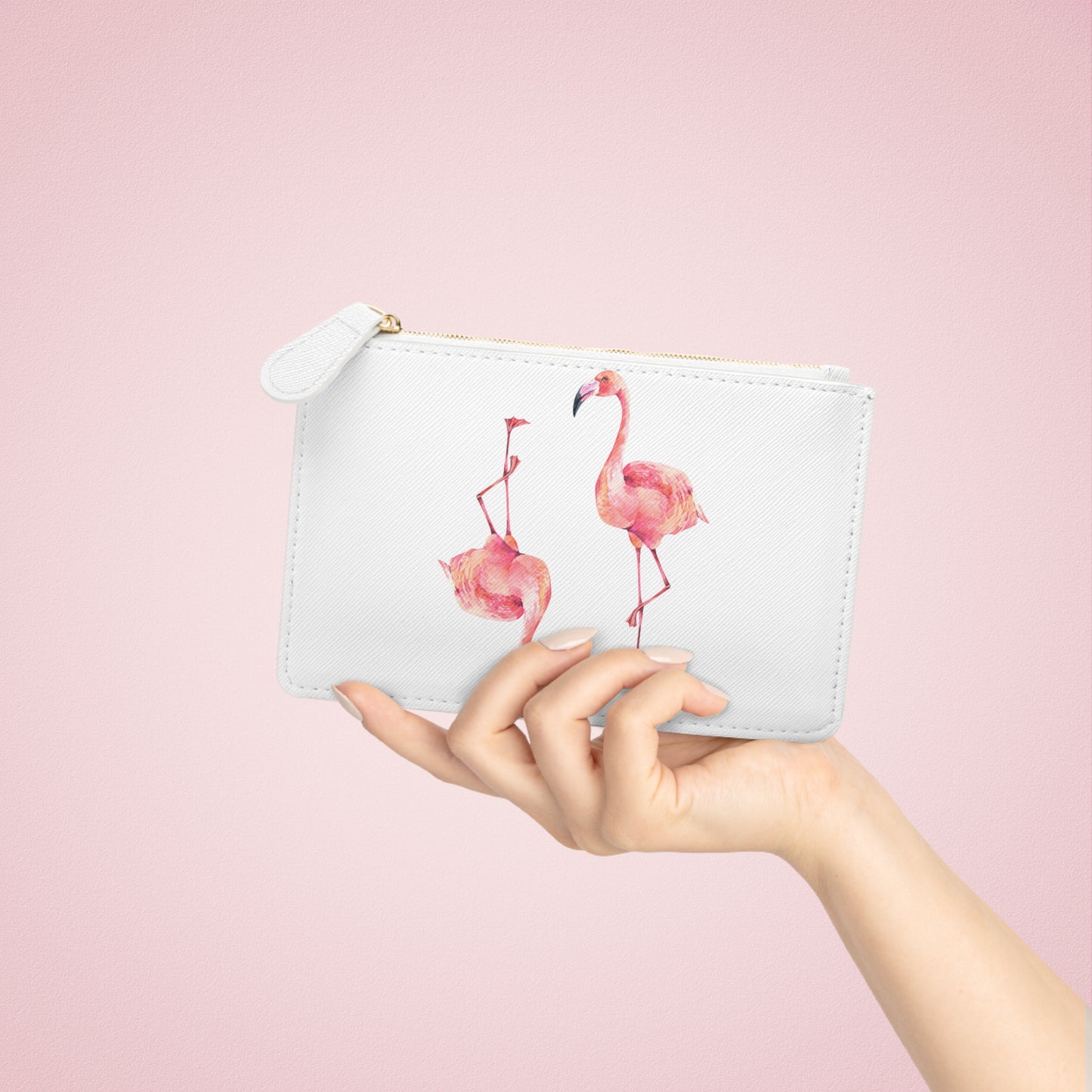 Flamingo Mini Clutch Bag