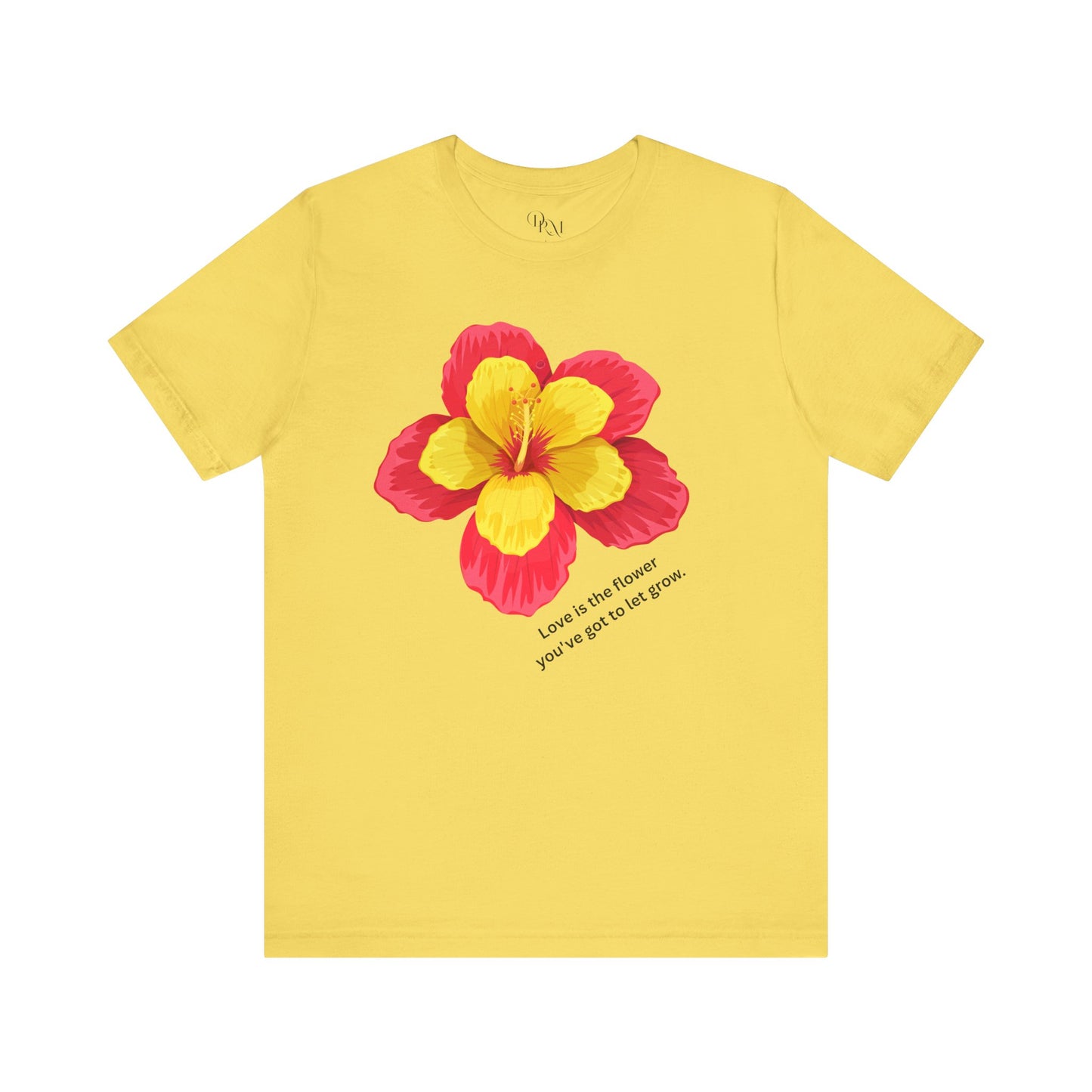 Floral Love T-Shirt - Celebrate Love, Happiness, Friendship, Perfect for Gifts, Summer Vibes, Everyday Wear, mother's day gift, mom gift - DiRoMi