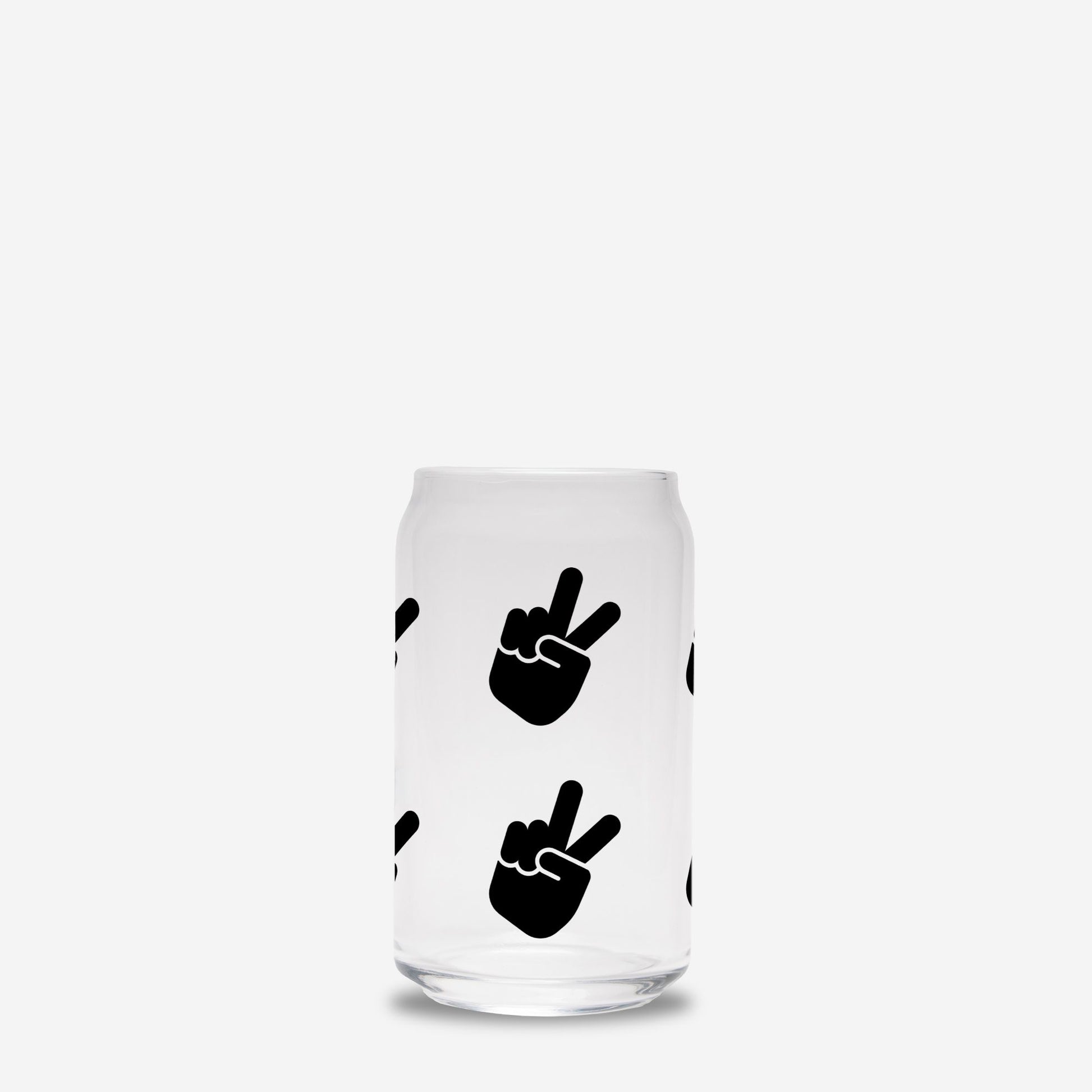 Glass Tumbler 'Jeep Wave' - Can 16oz - DiRoMi