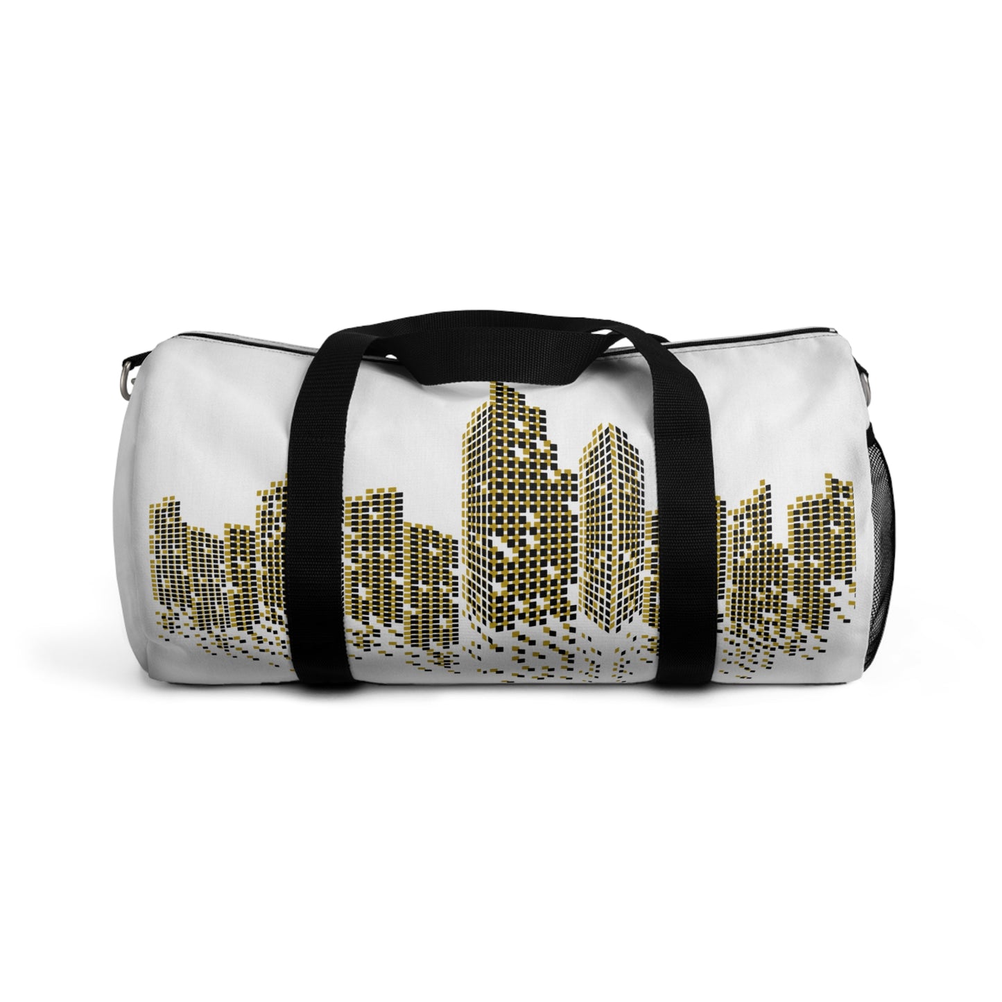 Gold Cityscape Duffel Bag