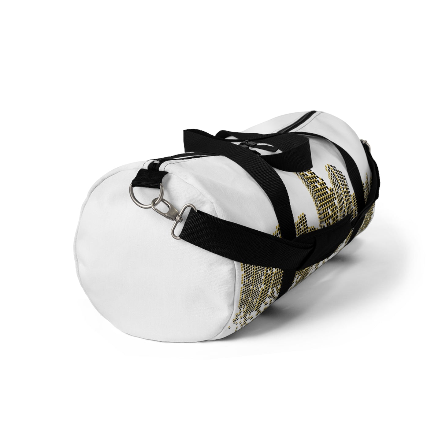 Gold Cityscape Duffel Bag