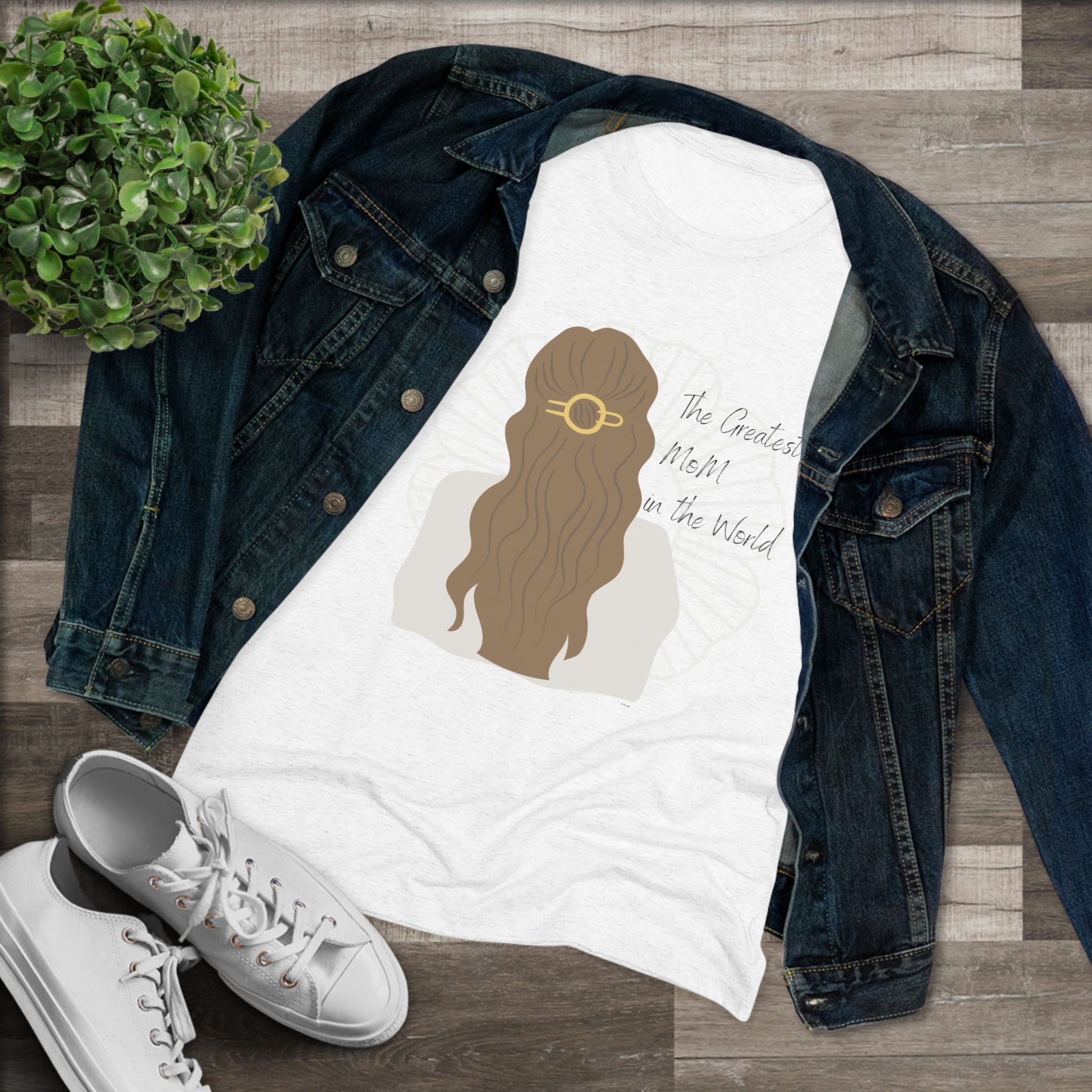 Greatest Mom Triblend Tee for Women - Perfect Gift for Mother's Day - DiRoMi