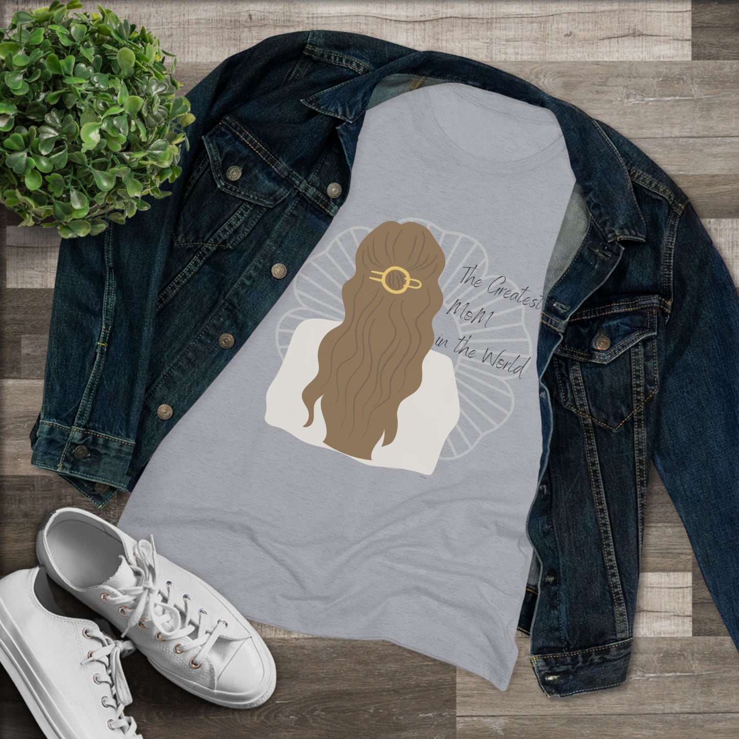 Greatest Mom Triblend Tee for Women - Perfect Gift for Mother's Day - DiRoMi