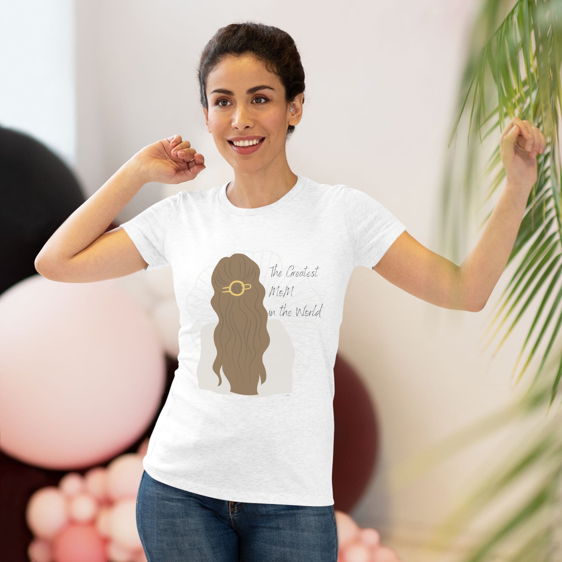 Greatest Mom Triblend Tee for Women - Perfect Gift for Mother's Day - DiRoMi