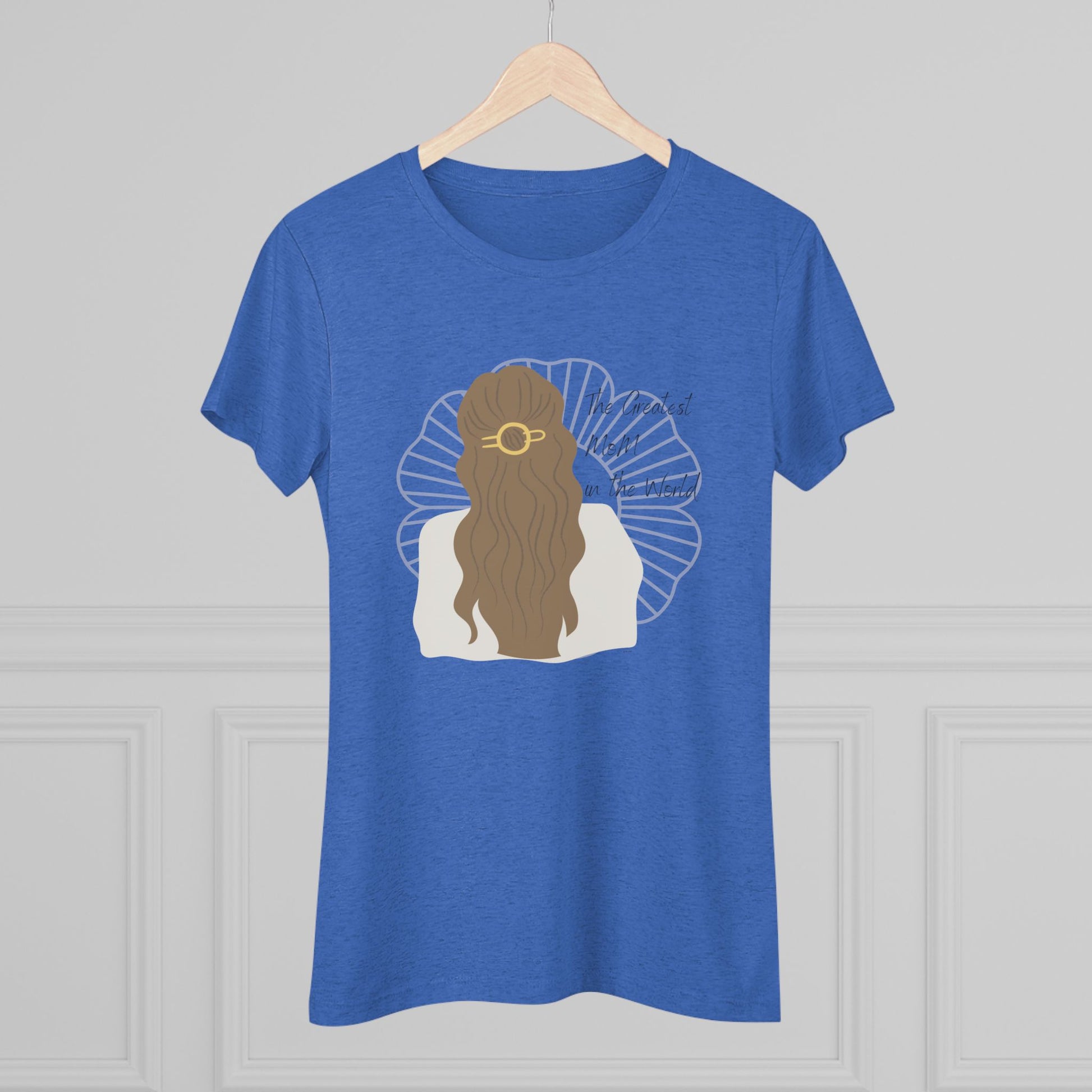 Greatest Mom Triblend Tee for Women - Perfect Gift for Mother's Day - DiRoMi