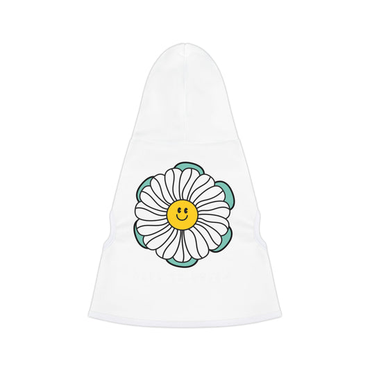 Happy Daisy Pet Hoodie - Cozy Floral Dog Wear for Stylish Pets - DiRoMi