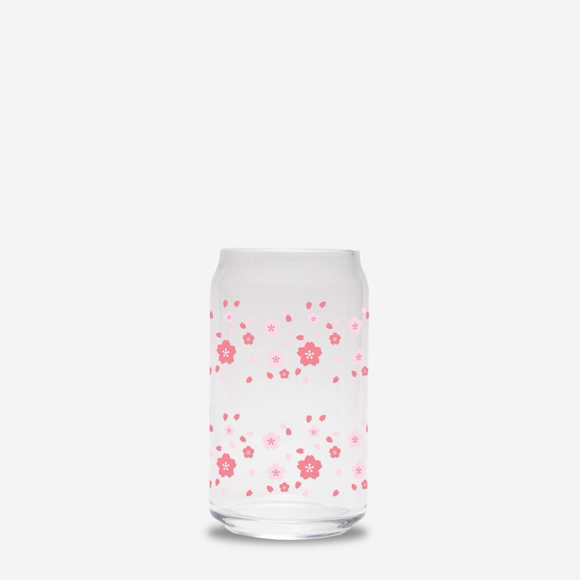 Iced Coffee Glass, Flower Iced Coffee Cup,Glass Cup, Iced Coffee Cup, Glass Can 16oz - DiRoMi