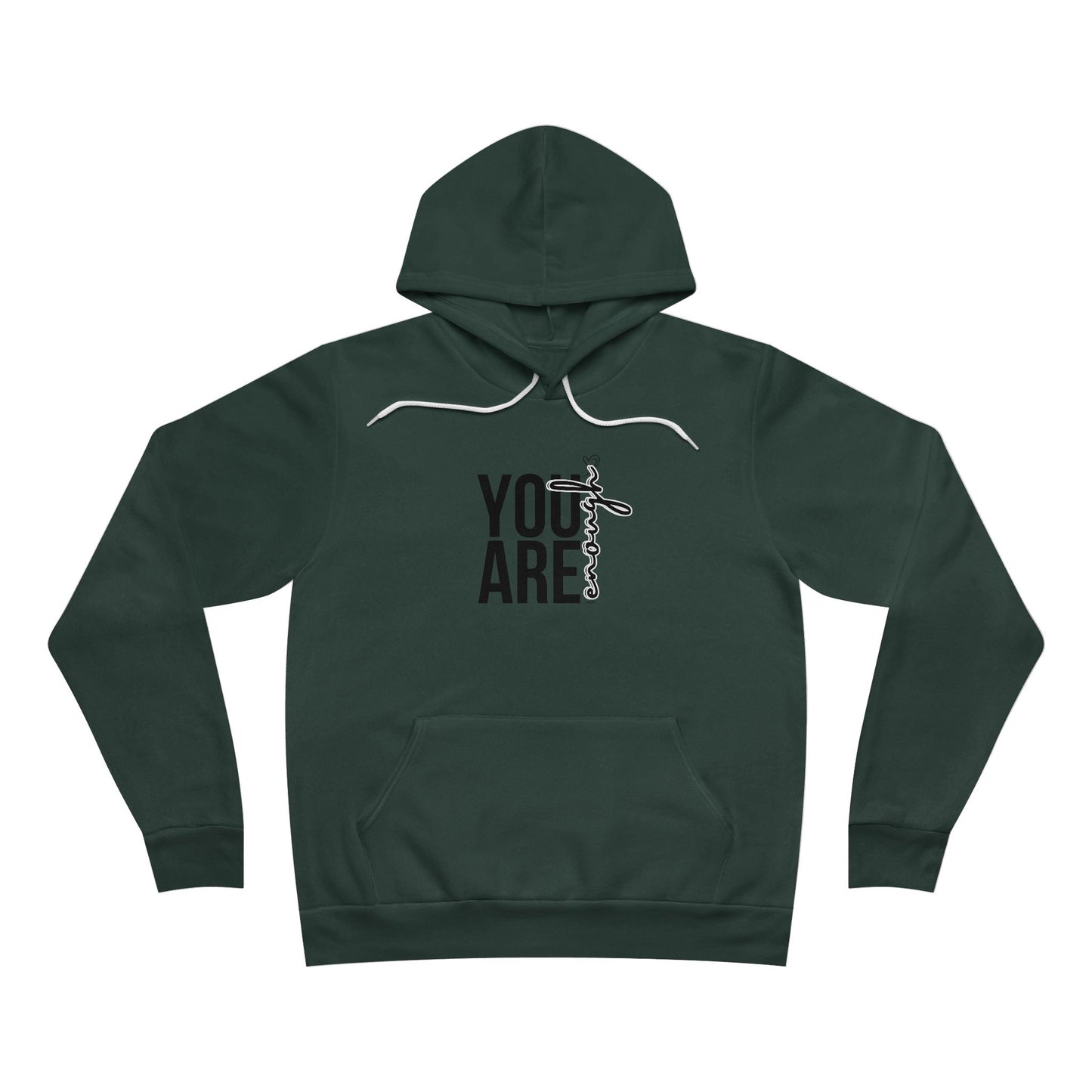 Inspirational Unisex Hoodie - "You Are Enough" - Cozy & Motivational Wear - DiRoMi