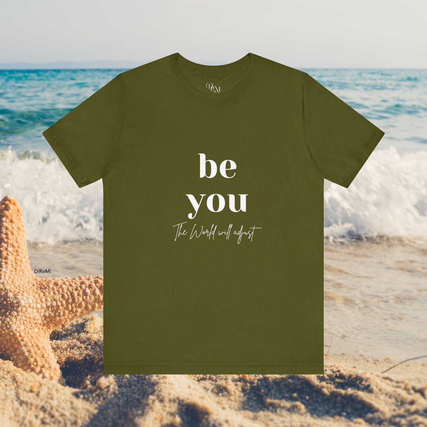 Inspirational Unisex Jersey Tee - 'Be You' Design - DiRoMi