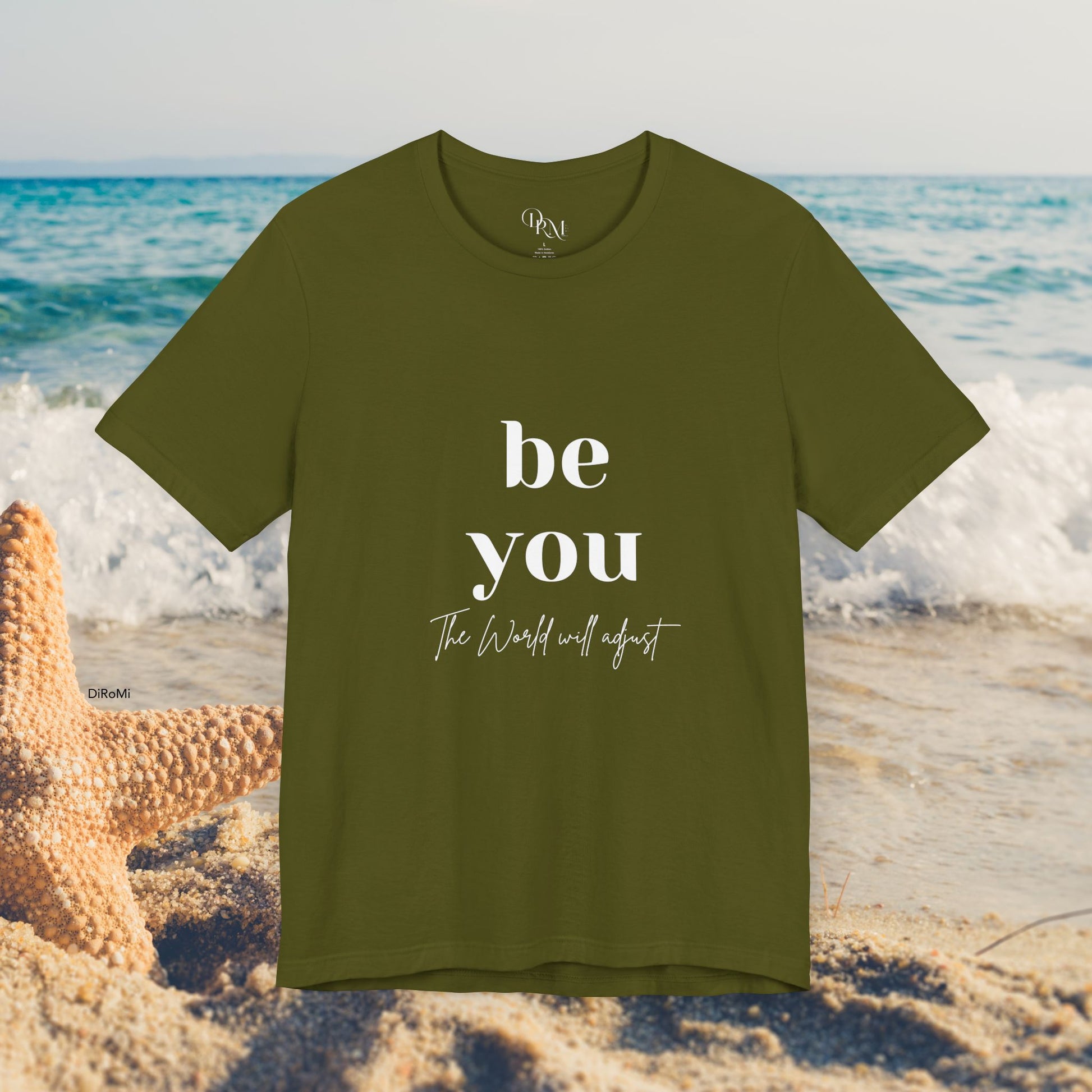 Inspirational Unisex Jersey Tee - 'Be You' Design - DiRoMi