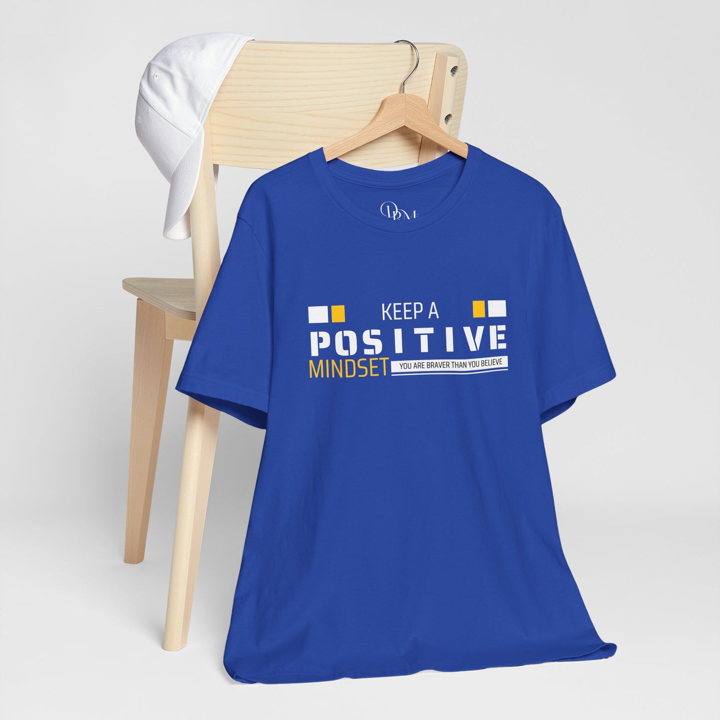 Keep a Positive Mindset Tee - Unisex Jersey Short Sleeve Shirt for Motivational Vibes - DiRoMi