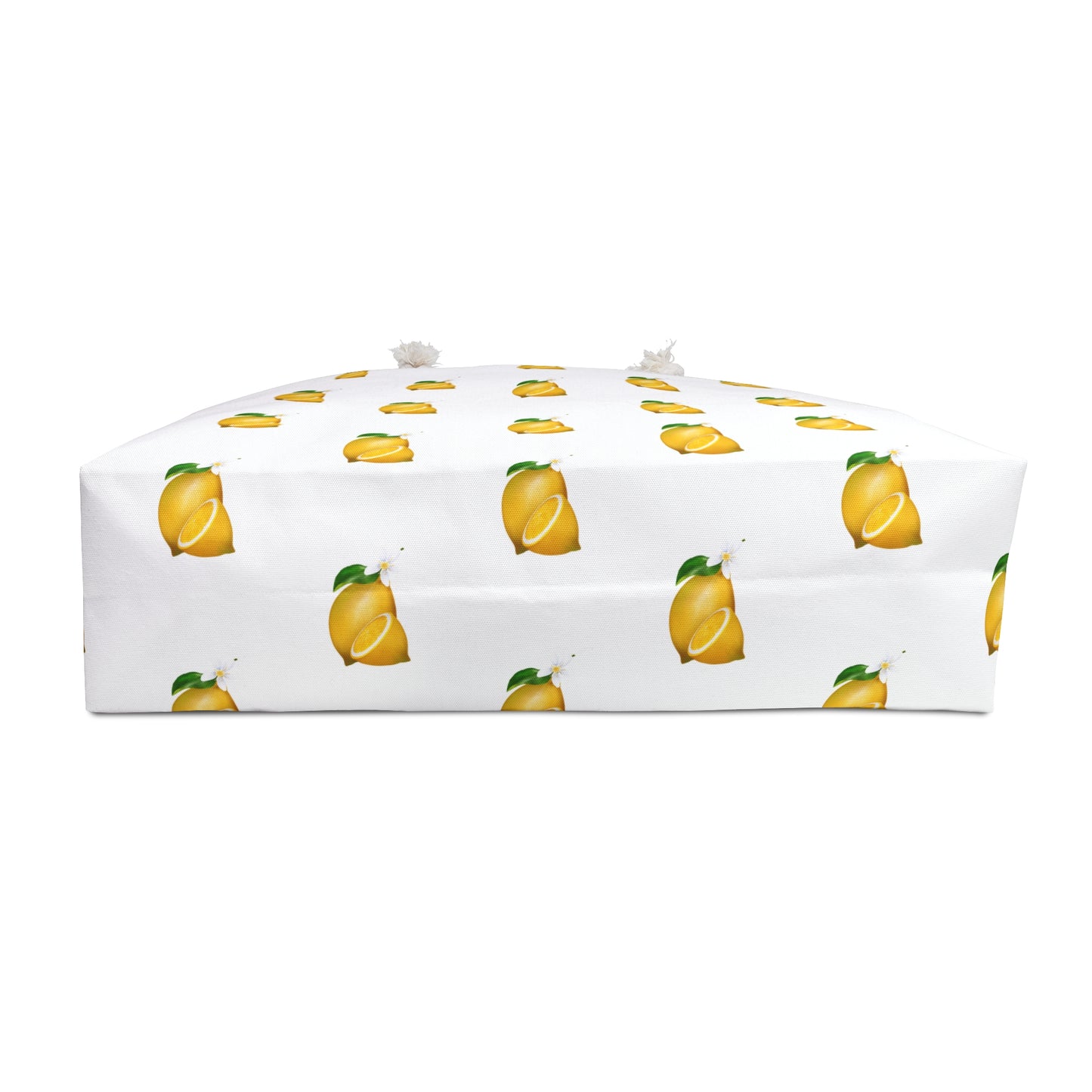 Lemon Print Weekender Bag, Travel Tote