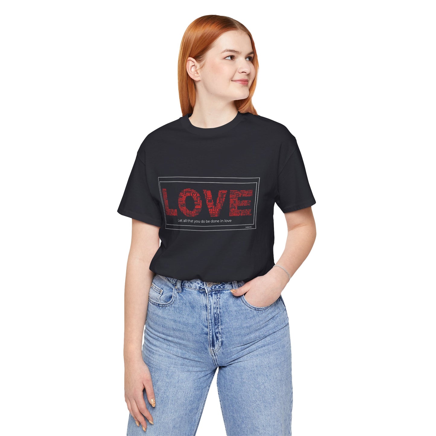 Love Inspirational Unisex Jersey Tee - DiRoMi