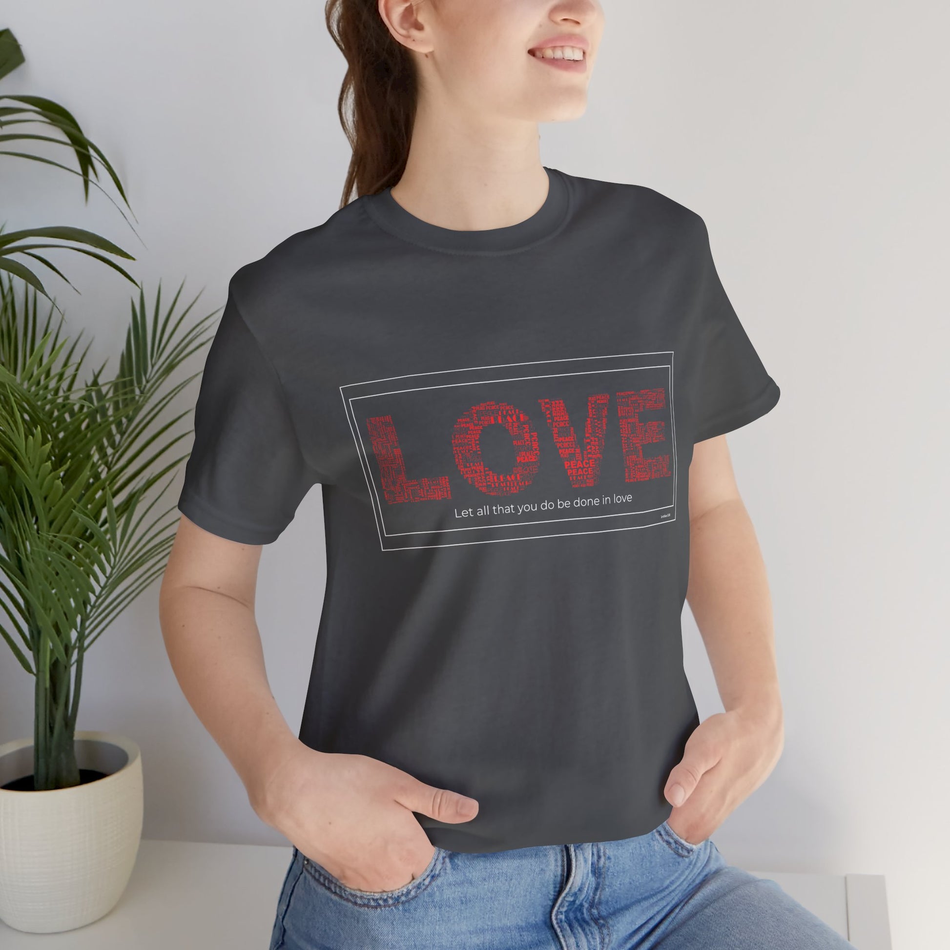 Love Inspirational Unisex Jersey Tee - DiRoMi