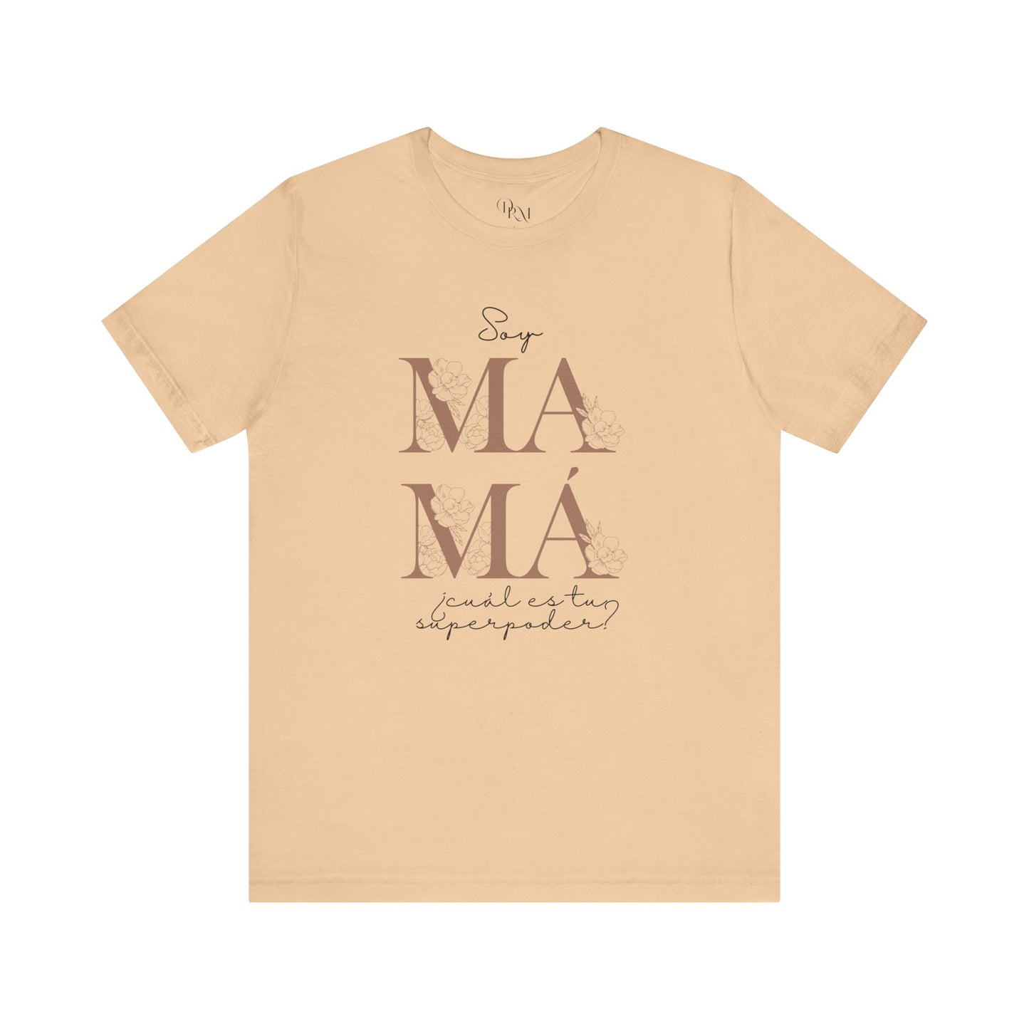 Mamá: Mother's day gift, Mother, Mom Life Unisex Tee - Perfect for Mother's Day, Soft and Comfortable T-Shirt. Mom shirts - DiRoMi