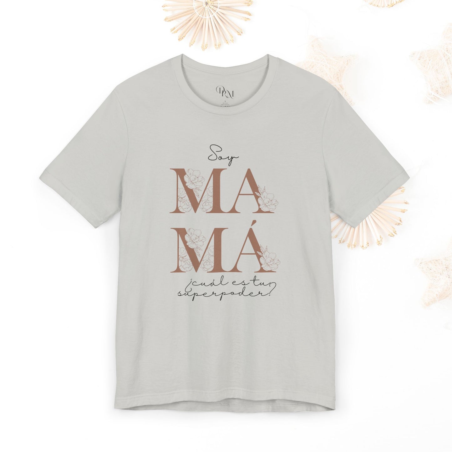 Mamá: Mother's day gift, Mother, Mom Life Unisex Tee - Perfect for Mother's Day, Soft and Comfortable T-Shirt. Mom shirts - DiRoMi