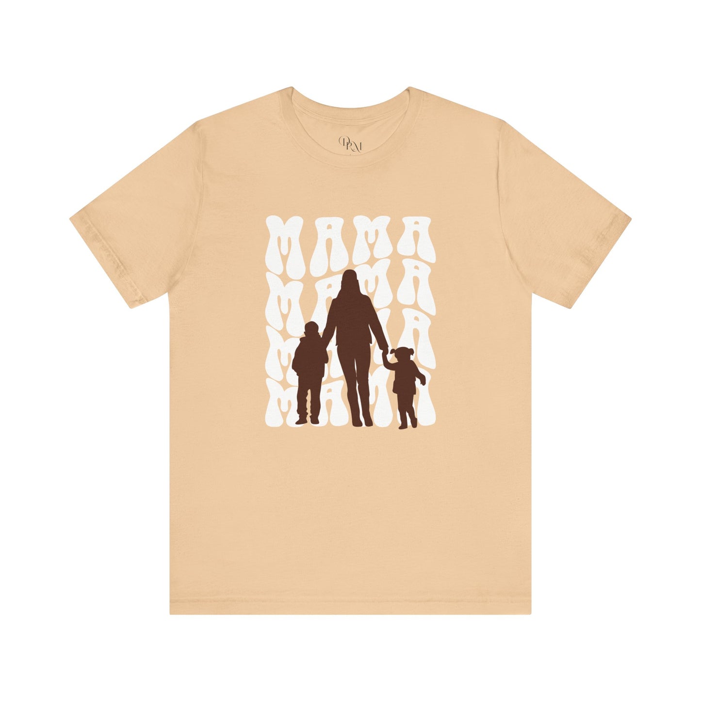 Mama Family Tee | Cute Mom Shirt, T-Shirt for Mother's Day, Gifts for Moms, Casual Wear, Cute Graphic Tee, Mother Shirt - DiRoMi