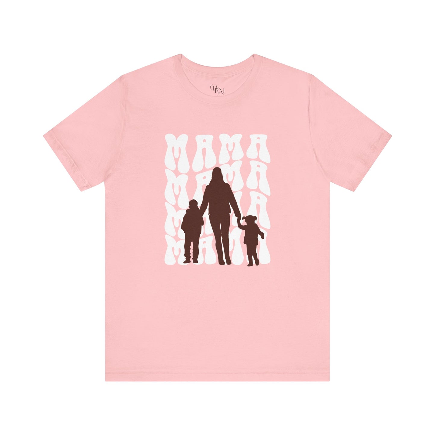 Mama Family Tee | Cute Mom Shirt, T-Shirt for Mother's Day, Gifts for Moms, Casual Wear, Cute Graphic Tee, Mother Shirt - DiRoMi