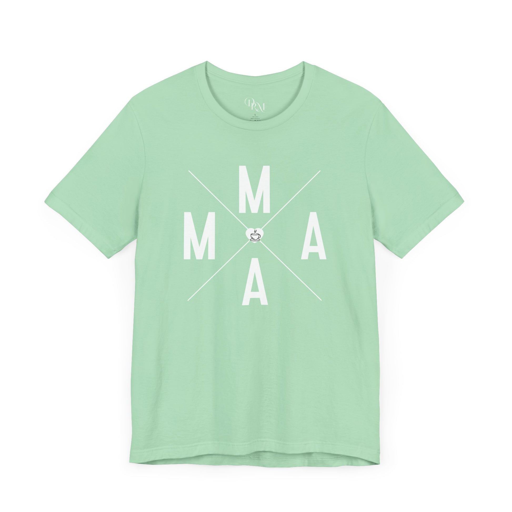Mama Loves coffee Tee -Mother's day gift, Mom, mama, Workout Shirt, Casual, Sports Apparel, casual shirt, graphic shirt, Mom shirt, T shirt - DiRoMi