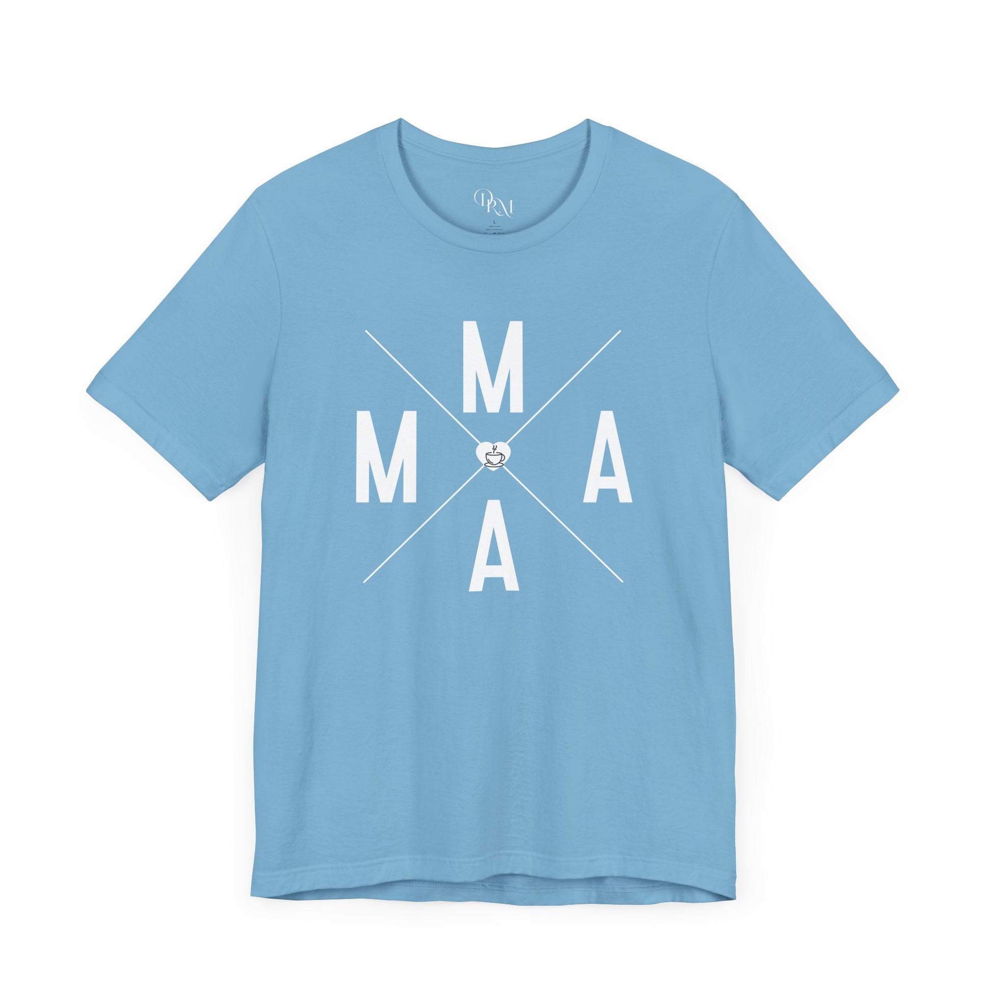 Mama Loves coffee Tee -Mother's day gift, Mom, mama, Workout Shirt, Casual, Sports Apparel, casual shirt, graphic shirt, Mom shirt, T shirt - DiRoMi