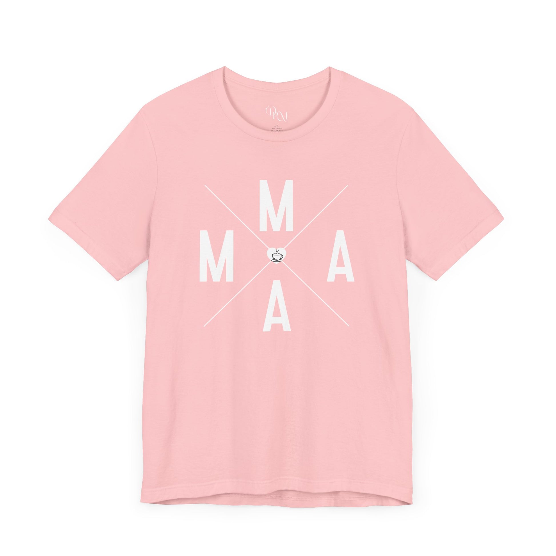 Mama Loves coffee Tee -Mother's day gift, Mom, mama, Workout Shirt, Casual, Sports Apparel, casual shirt, graphic shirt, Mom shirt, T shirt - DiRoMi