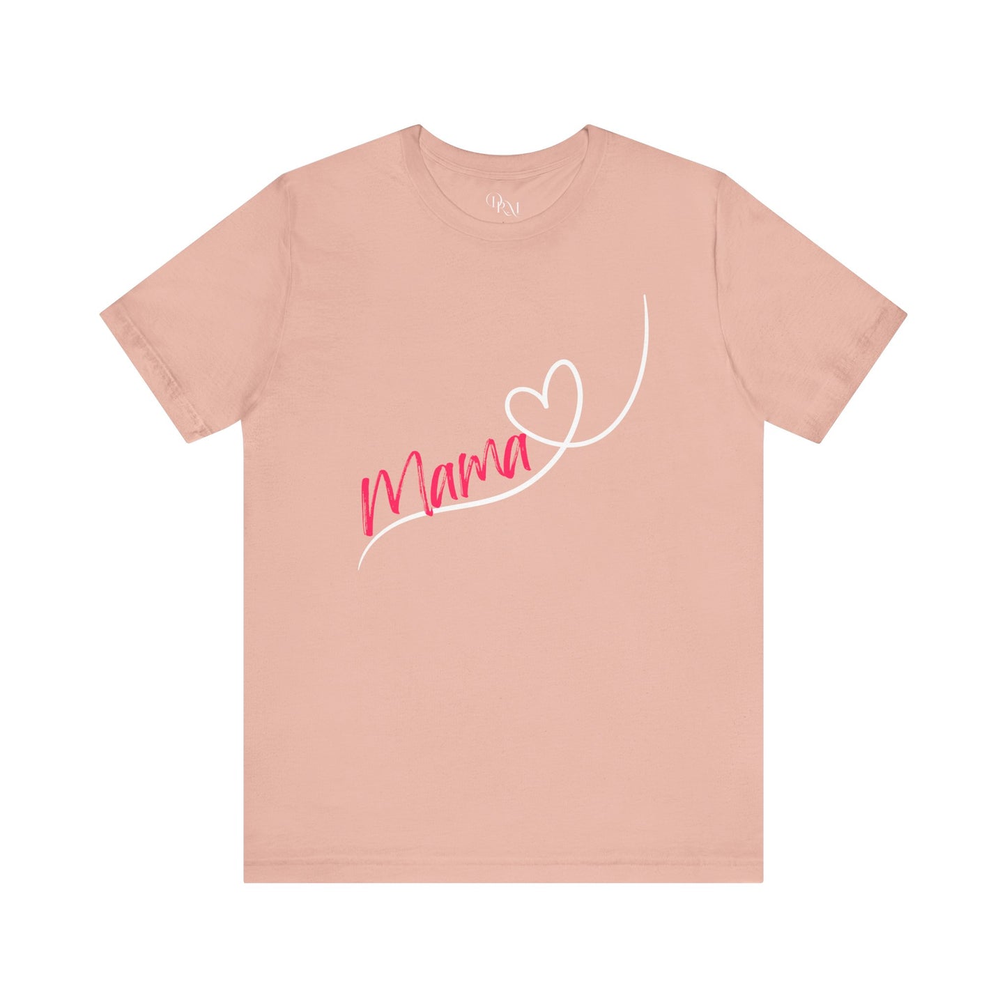Mama Short Sleeve Tee - Cute Gift for Moms, Mother's Day Apparel, Mommy Shirt, Casual Wear, Mom Life Style, Mother's day - DiRoMi