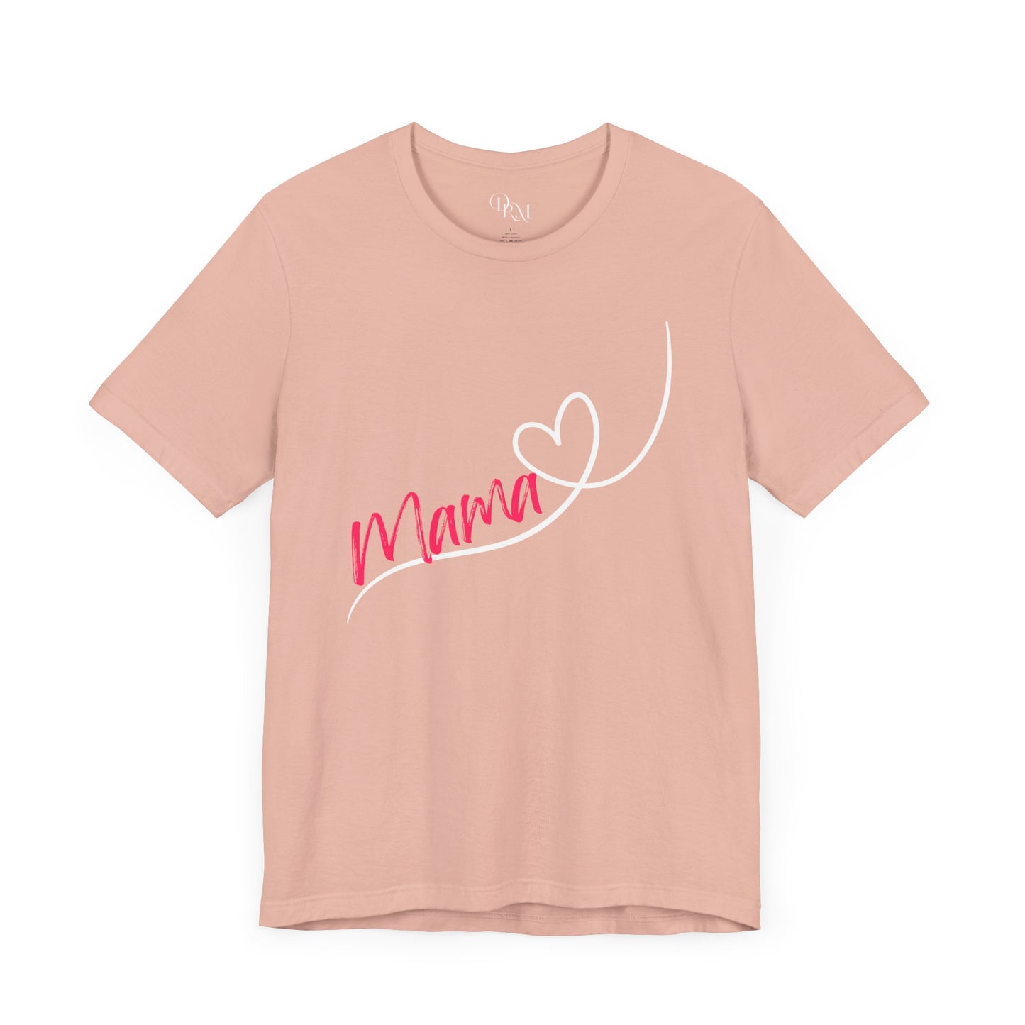 Mama Short Sleeve Tee - Cute Gift for Moms, Mother's Day Apparel, Mommy Shirt, Casual Wear, Mom Life Style, Mother's day - DiRoMi