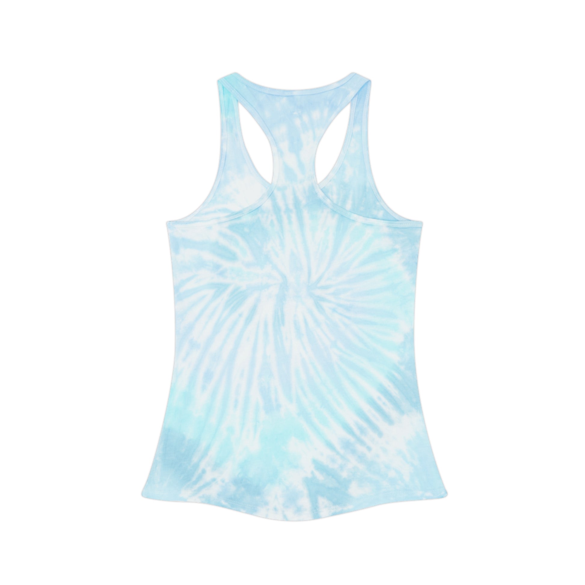 Mama Tie Dye Racerback Tank Top - Fun Summer Top, Gift for Moms, Casual Wear, Festival Style, Beach Vacation Outfit, mother's day - DiRoMi