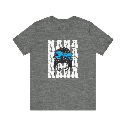 Mama Vibes Unisex Tee - Retro Mom Shirt, Gift for Moms, Mother's Day T-Shirt, Casual Outfit, Family Gathering Wear, moms - DiRoMi