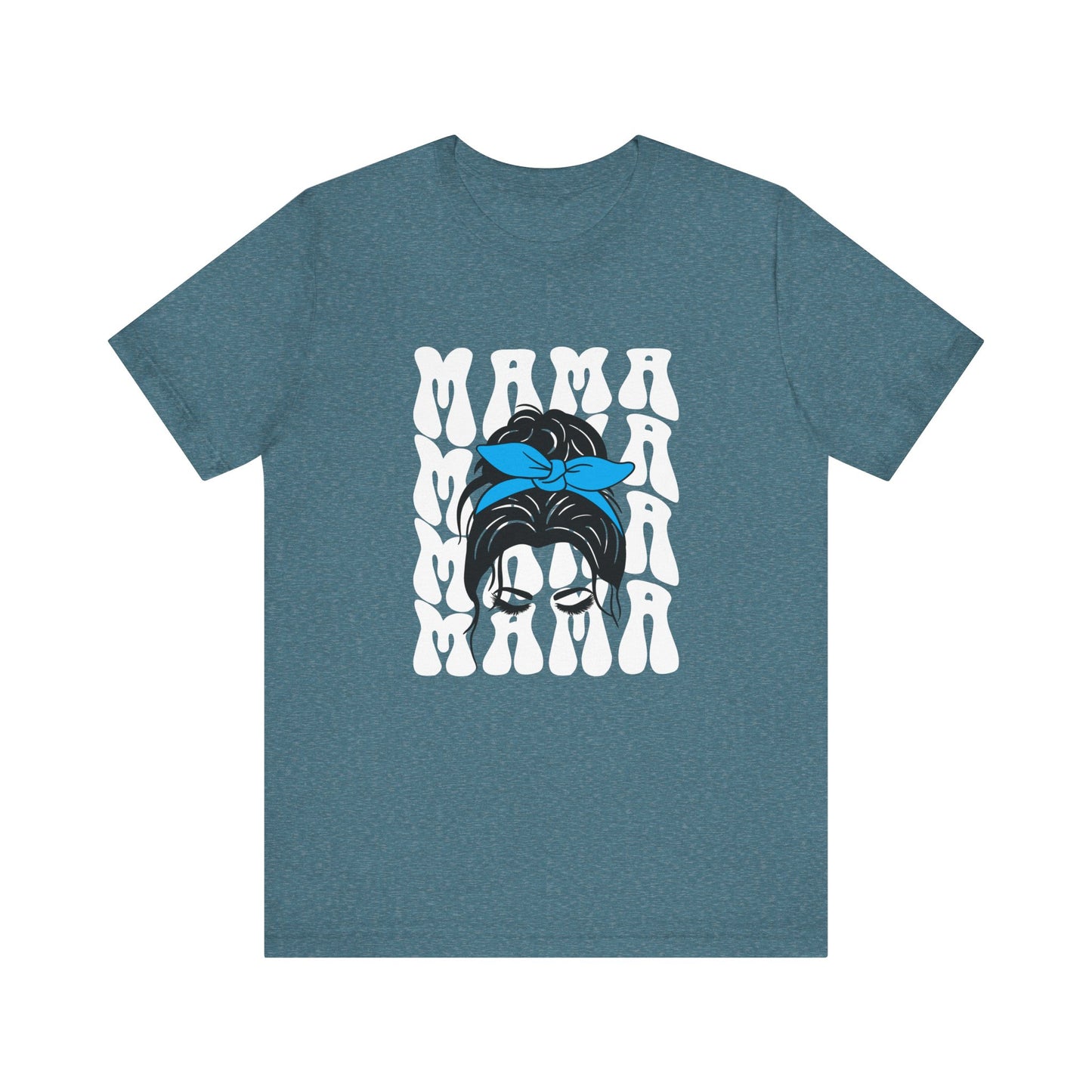 Mama Vibes Unisex Tee - Retro Mom Shirt, Gift for Moms, Mother's Day T-Shirt, Casual Outfit, Family Gathering Wear, moms - DiRoMi