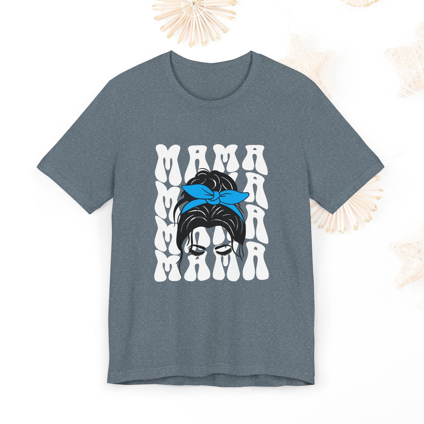Mama Vibes Unisex Tee - Retro Mom Shirt, Gift for Moms, Mother's Day T-Shirt, Casual Outfit, Family Gathering Wear, moms - DiRoMi