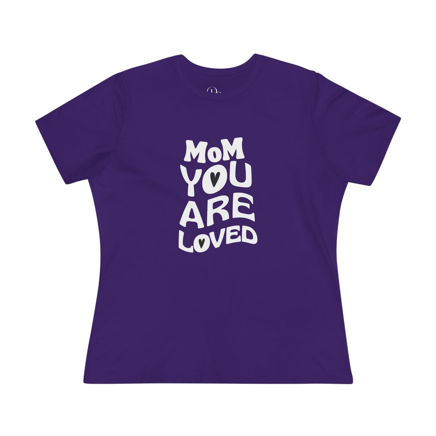 Mom You Are Loved Cotton Tee, Gift for Mother's Day, Inspirational T-Shirt, Casual Wear, Women's Love Tee, Birthday or Celebration - DiRoMi