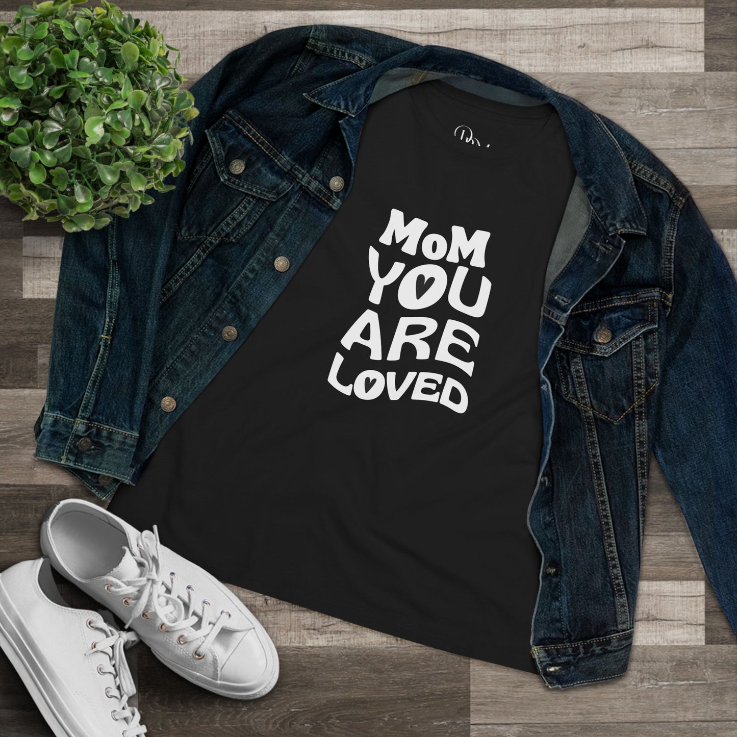 Mom You Are Loved Cotton Tee, Gift for Mother's Day, Inspirational T-Shirt, Casual Wear, Women's Love Tee, Birthday or Celebration - DiRoMi