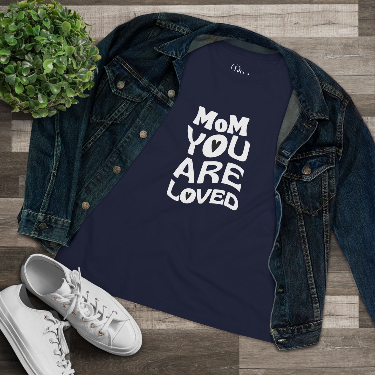 Mom You Are Loved Cotton Tee, Gift for Mother's Day, Inspirational T-Shirt, Casual Wear, Women's Love Tee, Birthday or Celebration - DiRoMi