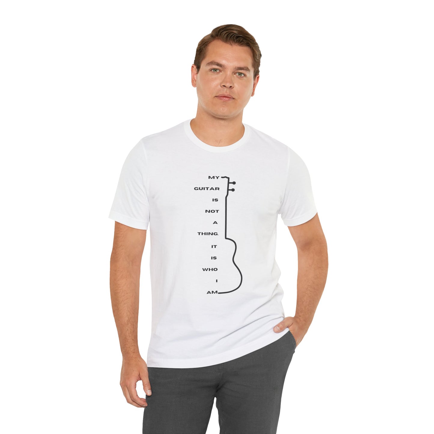 My Guitar Unisex Short Sleeve Tee - Perfect for Music Lovers - DiRoMi