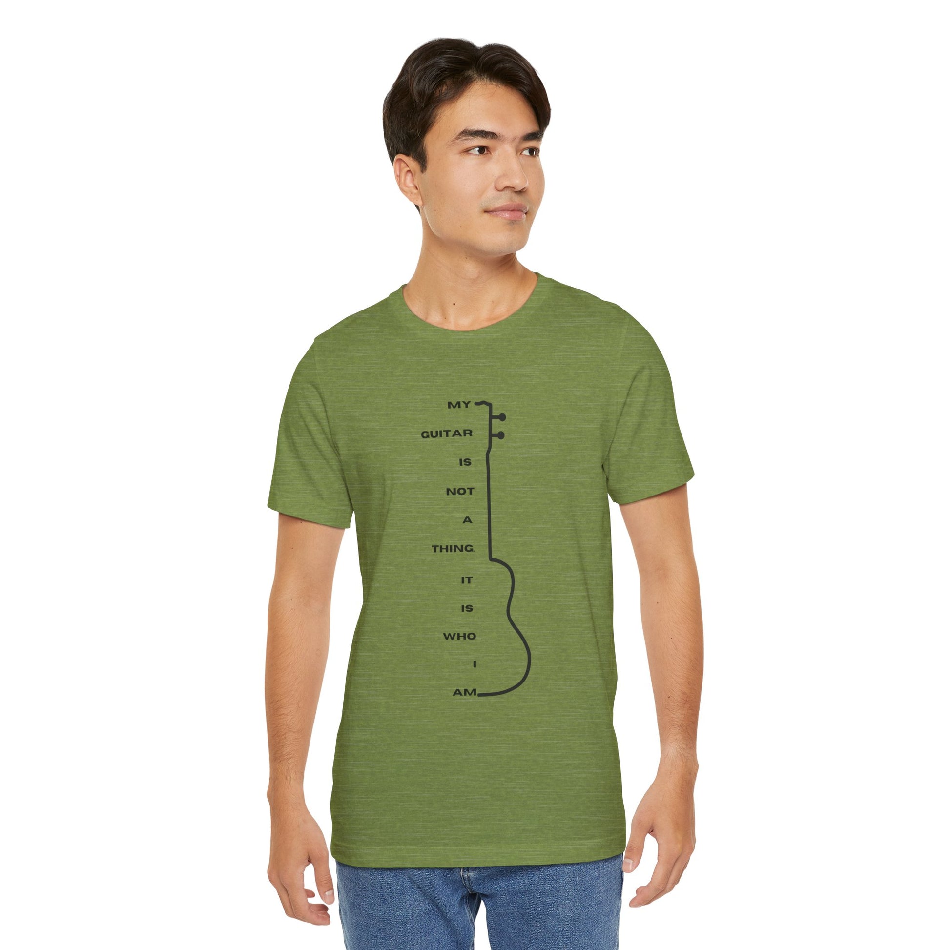 My Guitar Unisex Short Sleeve Tee - Perfect for Music Lovers - DiRoMi