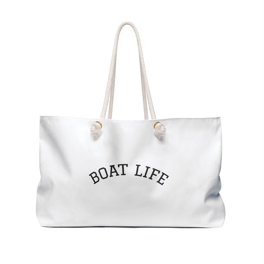 Nautical Weekender Bag - Beach Travel Tote