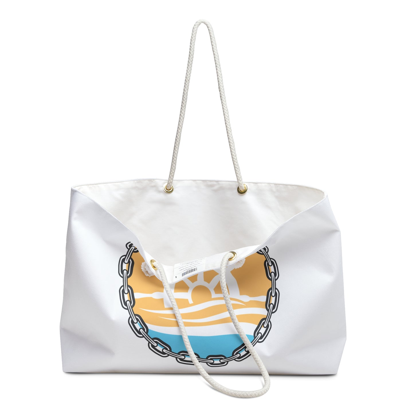 Nautical Weekender Bag - Beach Travel Tote