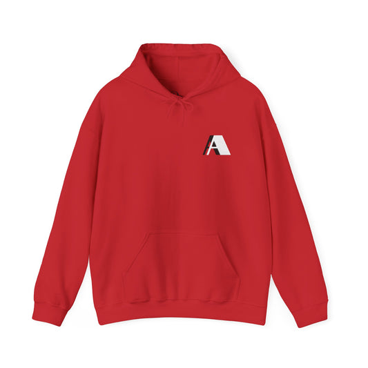 Personalized Minimalist Unisex Hoodie with Stylish Letter Print - Comfortable Heavy Blend Sweatshirt - DiRoMi