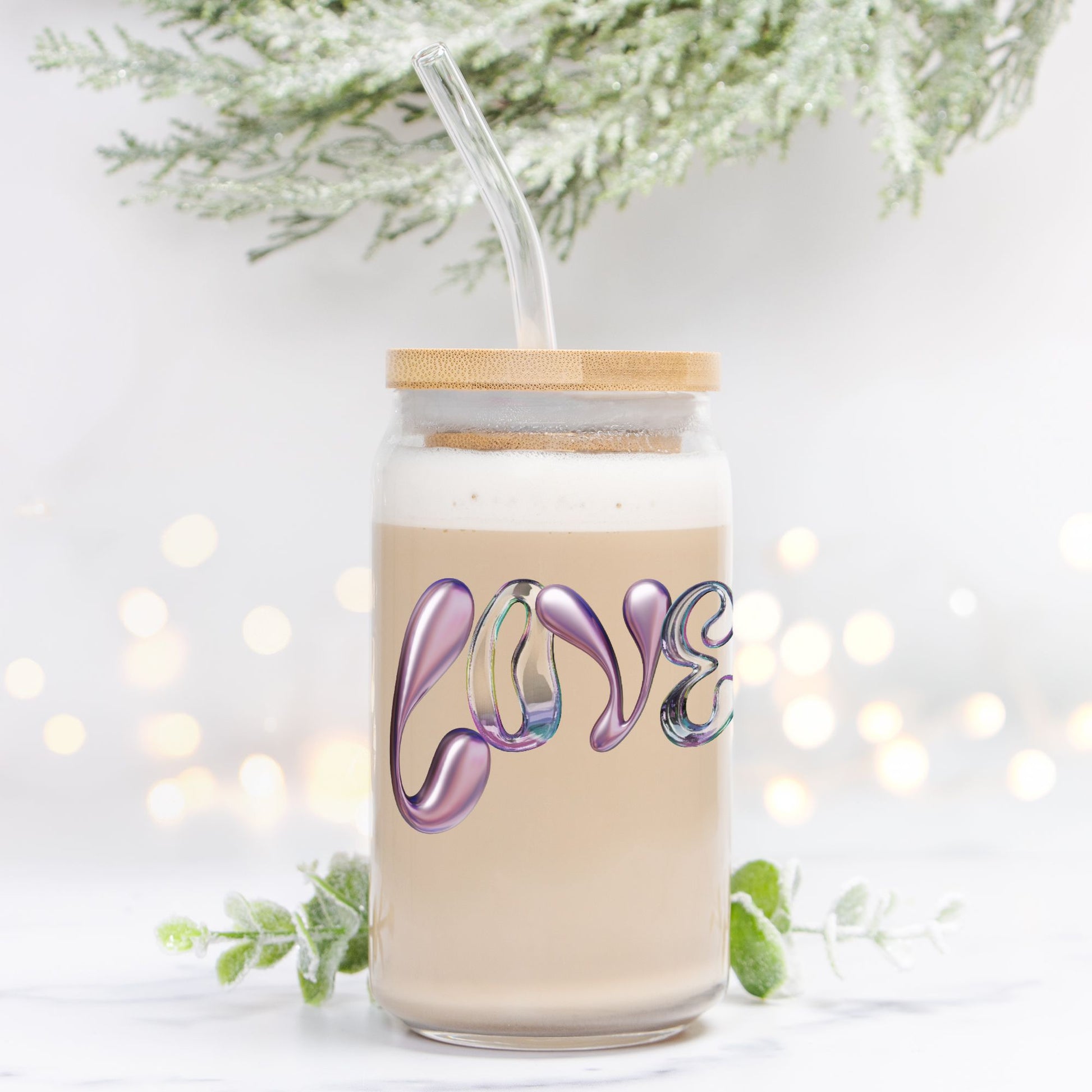 Sipper Glass, Mom Mug, Cute Drinkware for Mothers, Gift for Her, Gift for Mom, Mother's Day Mug, Mom Birthday, Tumbler Glass 16oz - DiRoMi