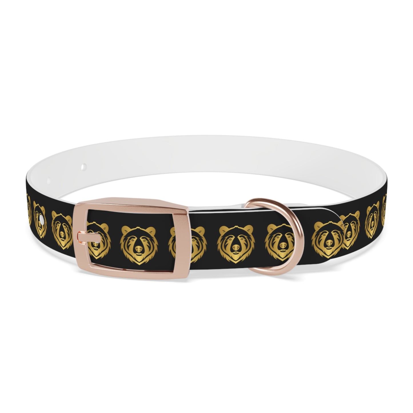 Stylish Bear Print Dog Collar - Durable and Comfortable Pet Accessory - DiRoMi