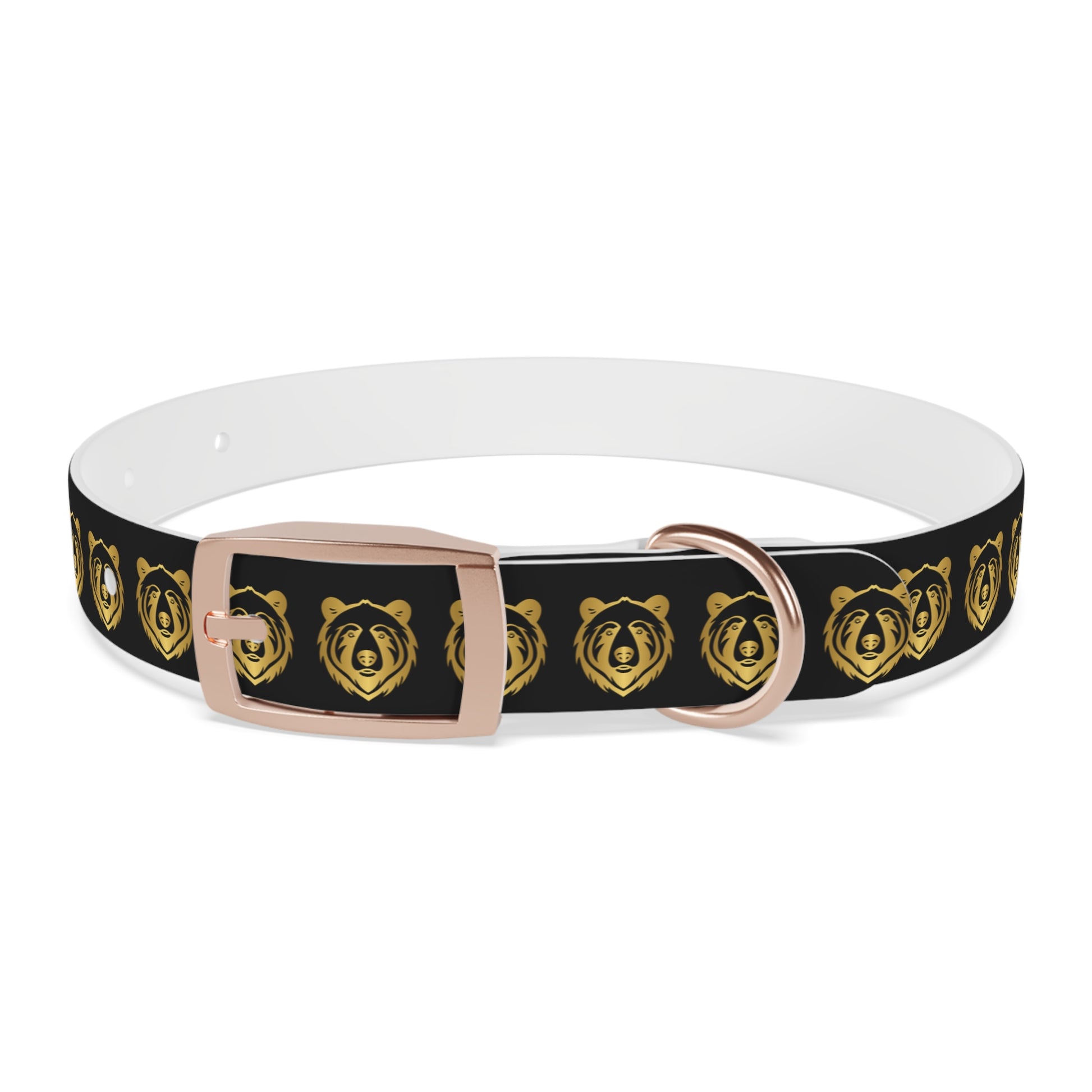 Stylish Bear Print Dog Collar - Durable and Comfortable Pet Accessory - DiRoMi