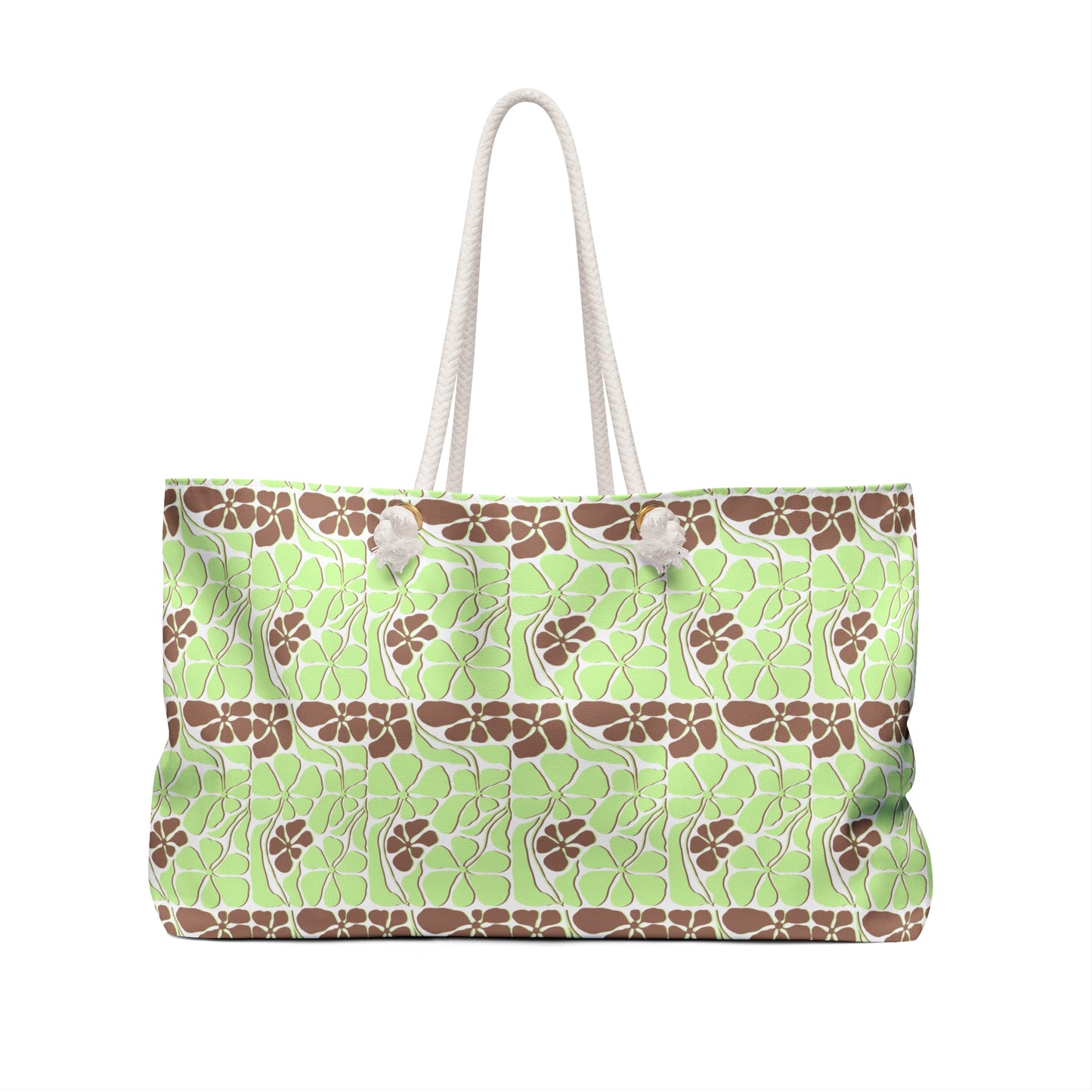 Stylish Floral Weekender Bag - Perfect for Travel & Leisure
