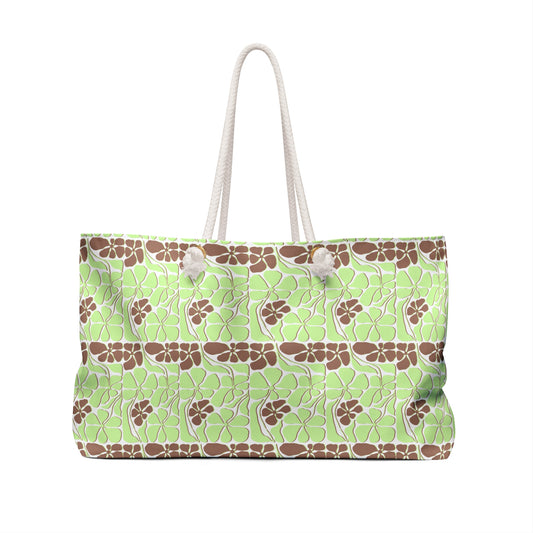 Stylish Floral Weekender Bag - Perfect for Travel & Leisure