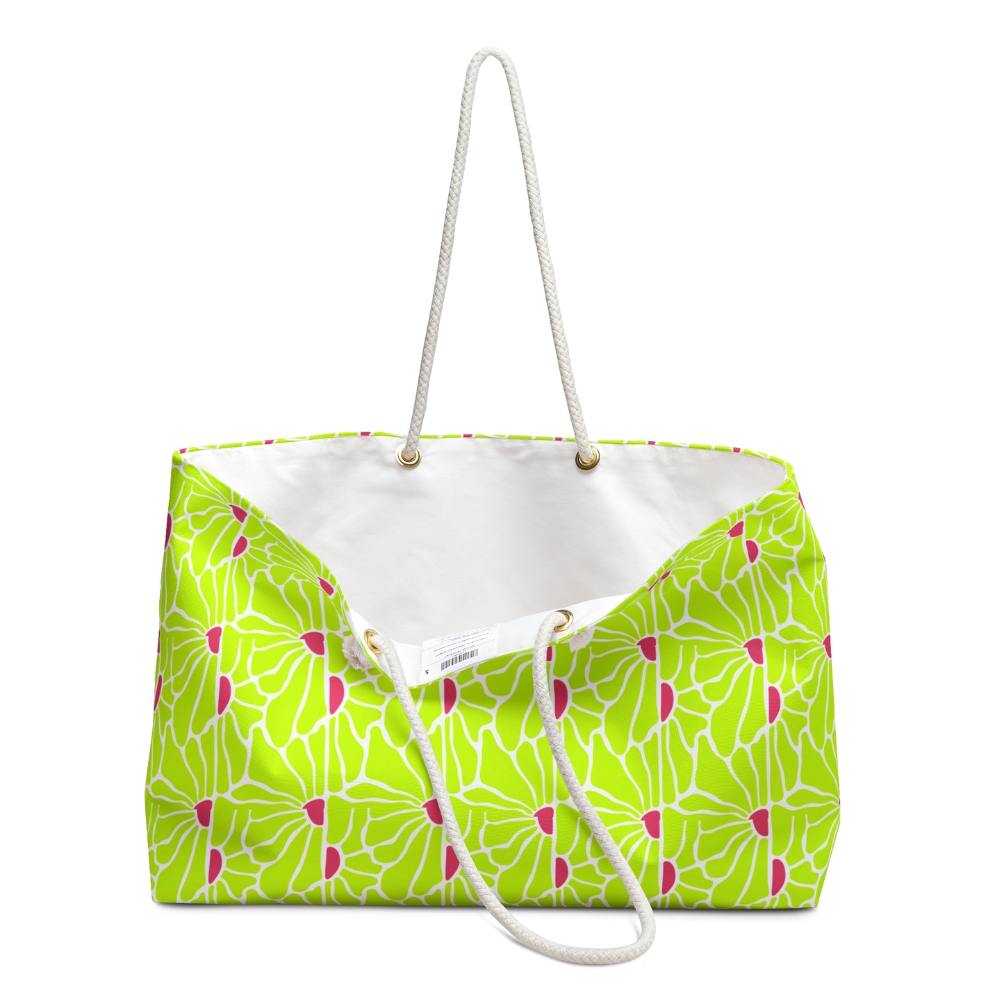 Summer Vibrant Floral Weekender Bag