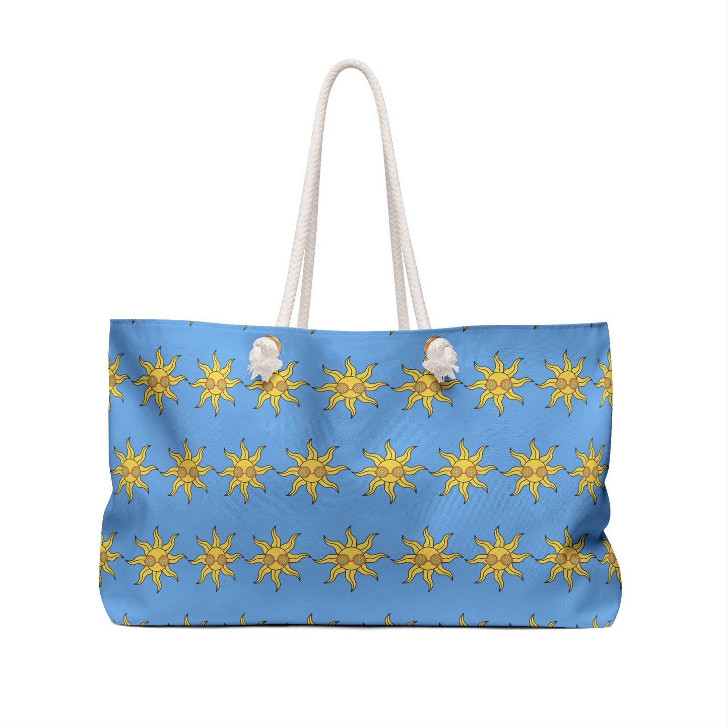 Sunny Pattern Weekender Bag
