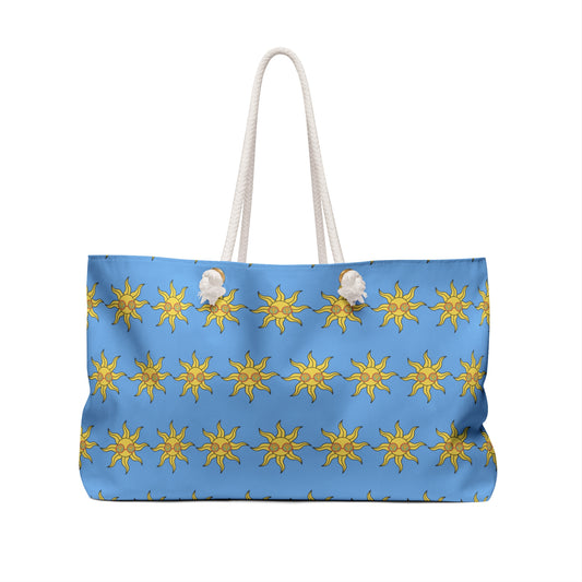 Sunny Pattern Weekender Bag