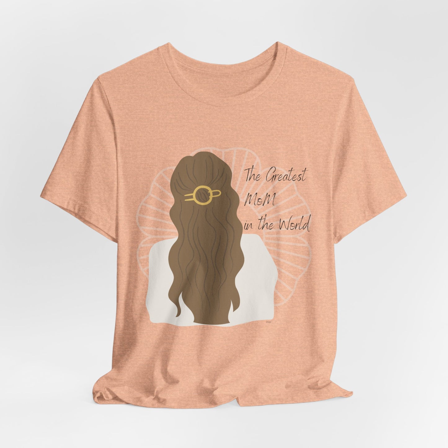 The Greatest Mom in the World Jersey T-Shirt - DiRoMi