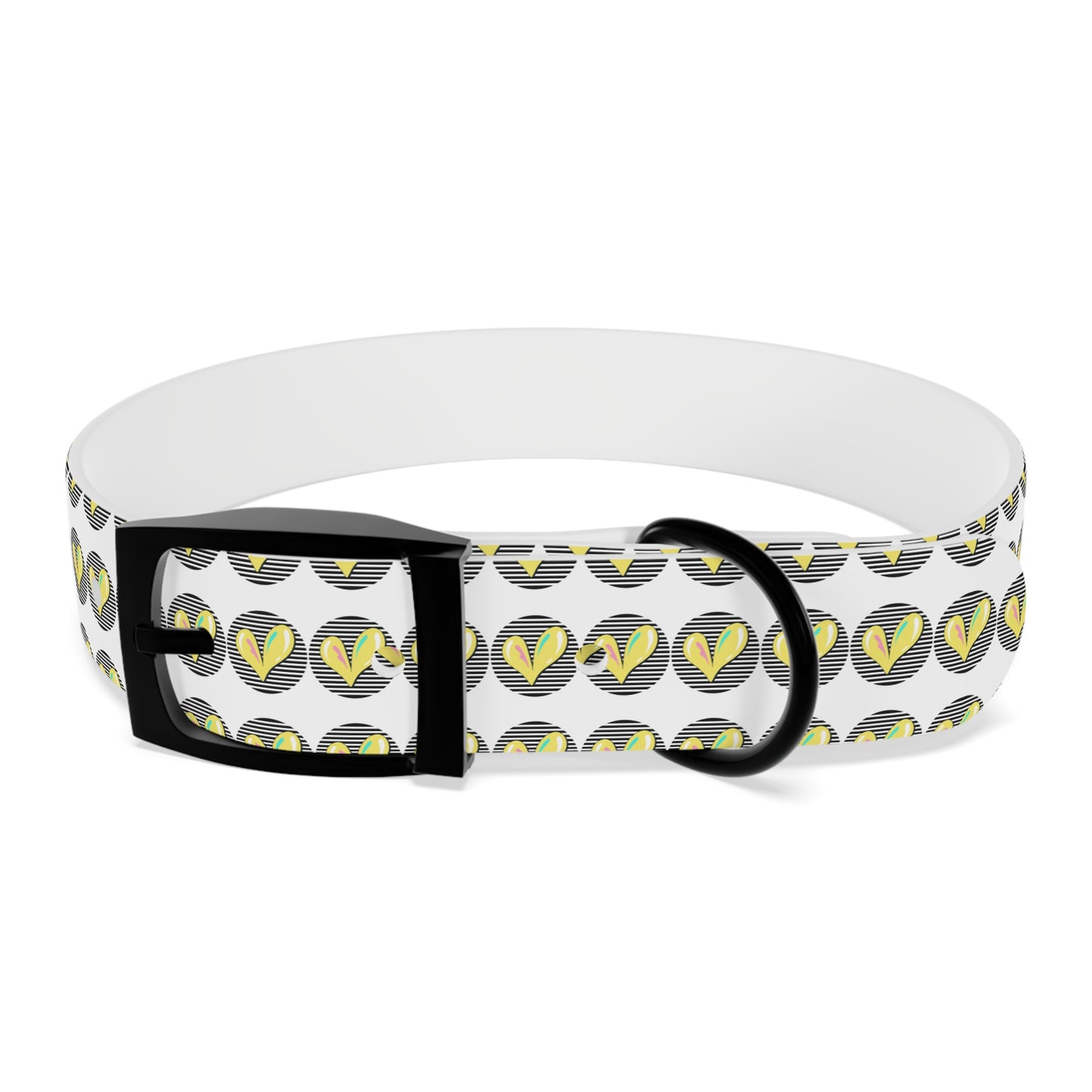 Trendy Dog Collar with Heart Design - DiRoMi